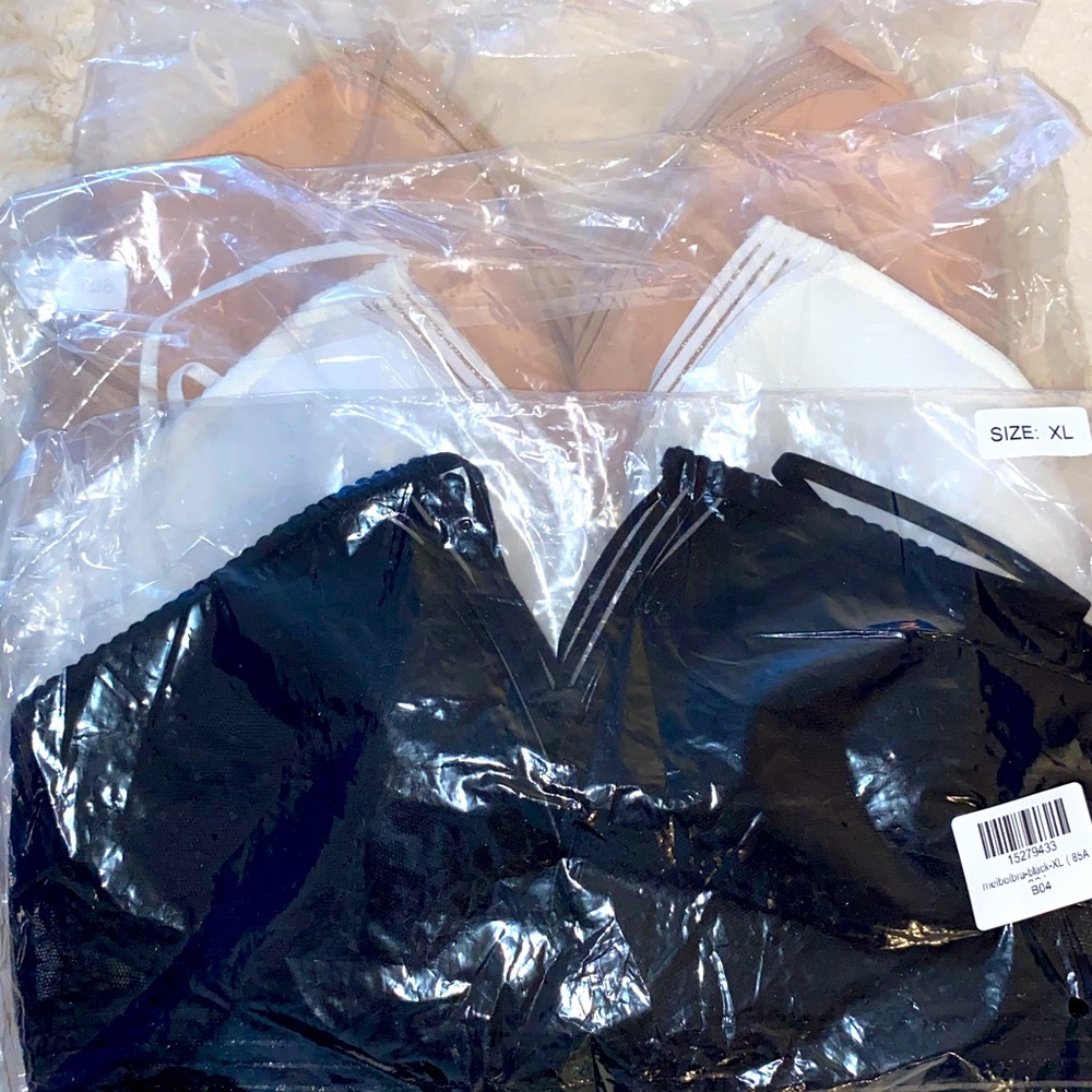 3 pack of cute Bralettes
